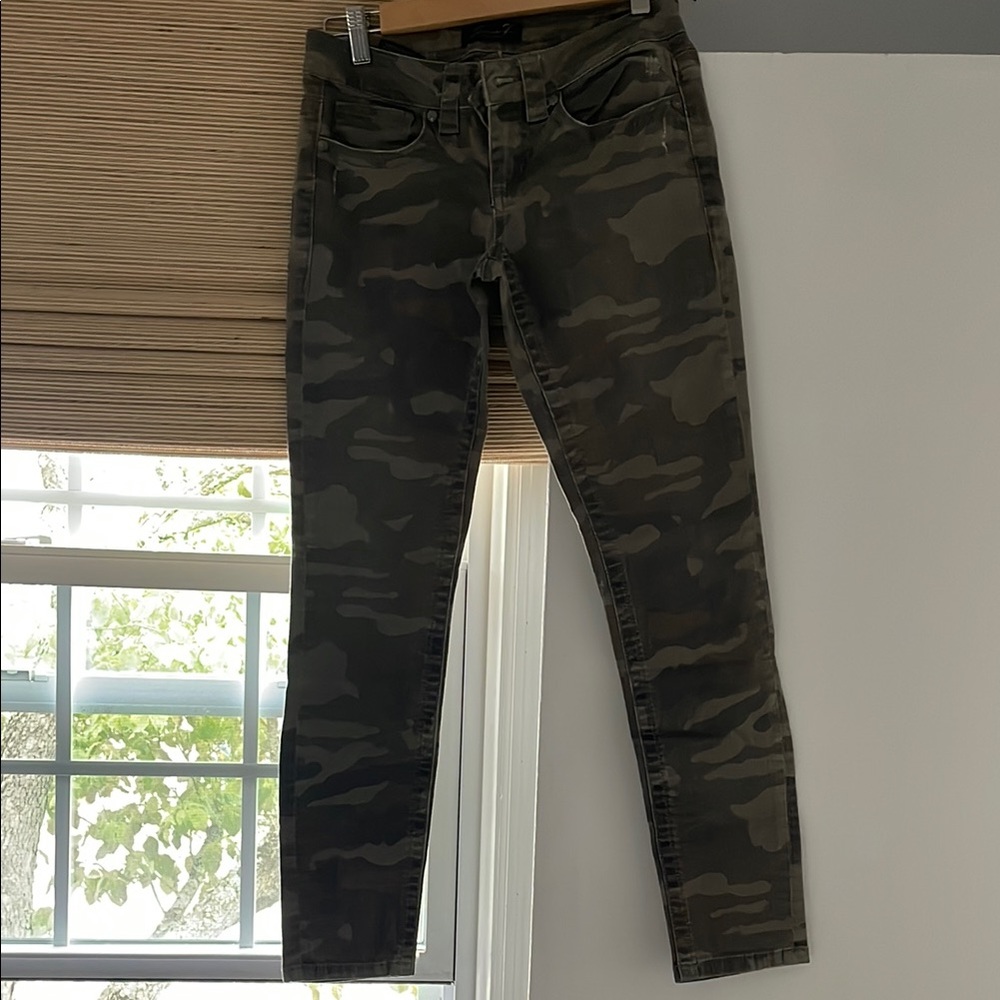 Seven7 Jeans Green Skinny Jeans